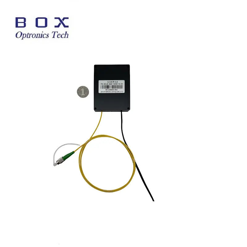 840nm 5mW 10nm SLD Broadband Light Source